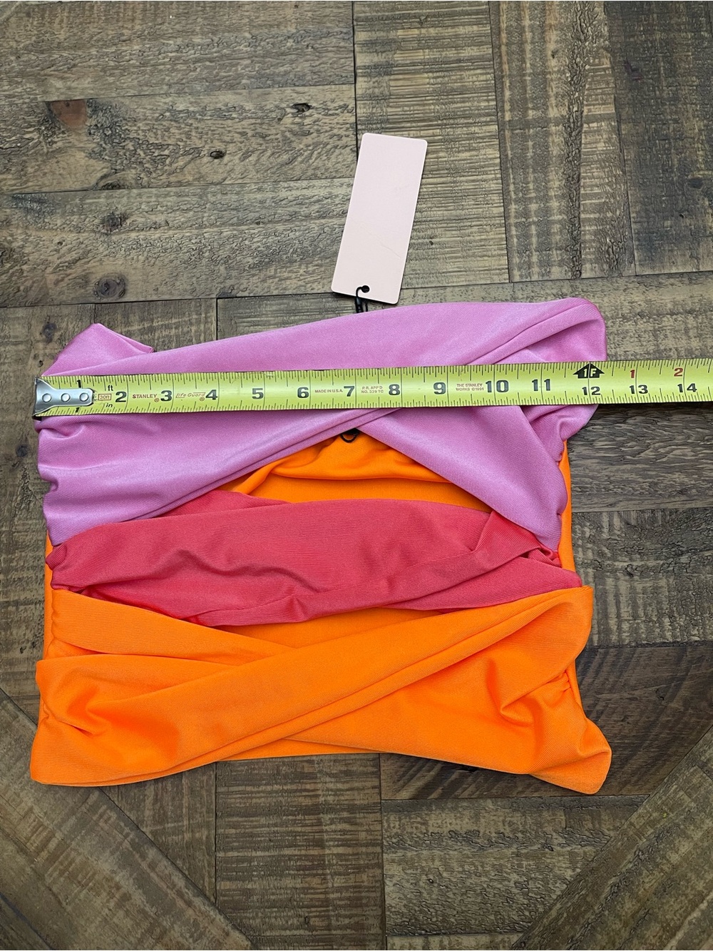 Micas Colorblock Ruched Bandeau Top - Picture 4 of 6